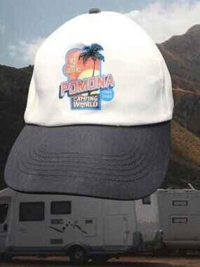 VTG Camping World Hat I met my match in Pomona 2002 camper